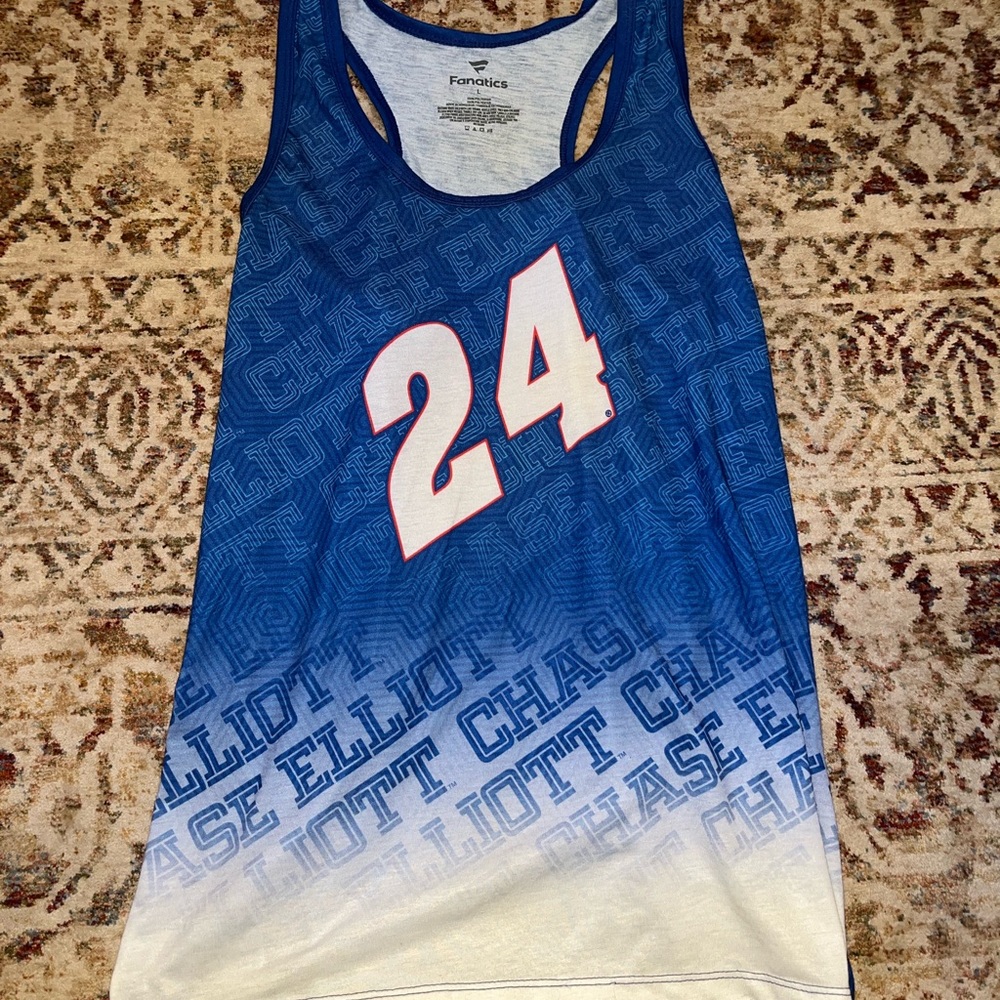 Fanatics Chase Elliot #24 Nascar Tank Top size Large